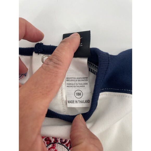 VTG Nike Boston Red Sox 2 Piece Shorts Outfit Y2K Embroidered NWT MLB Deadstock - Picture 9 of 12